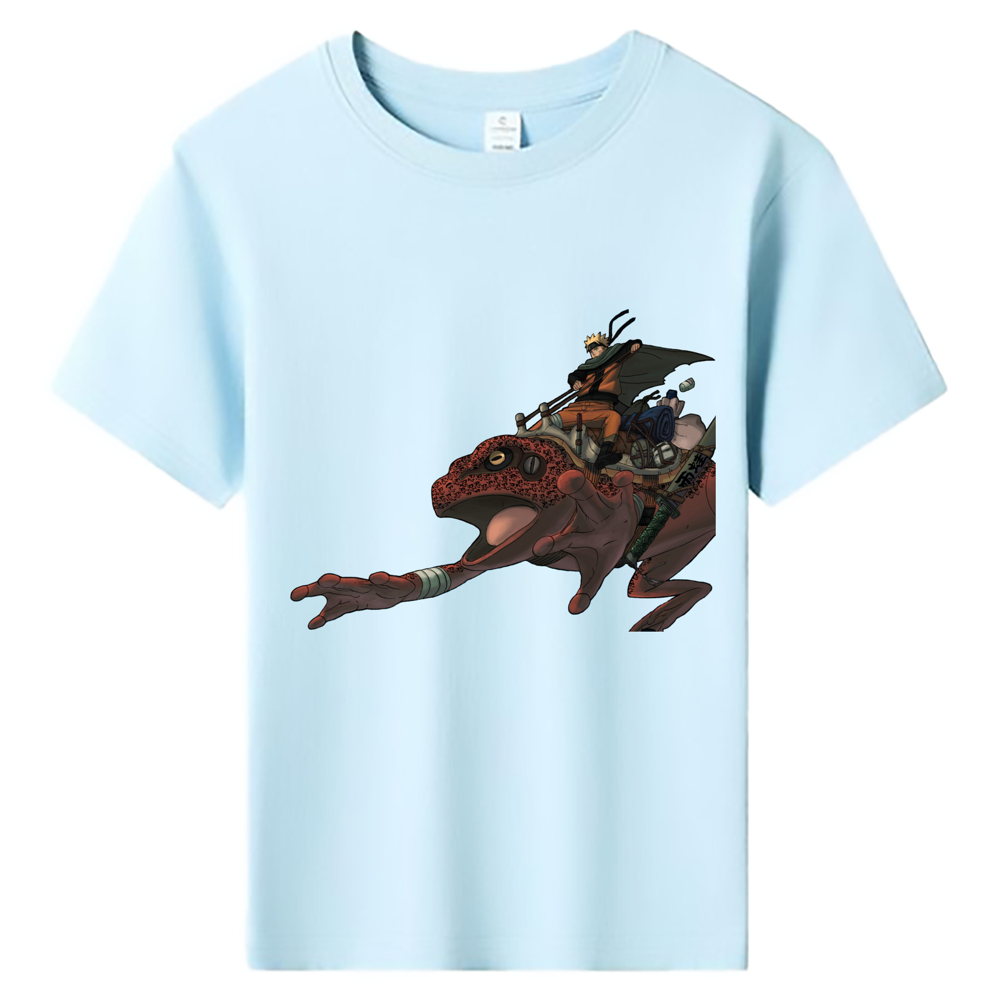 （画像用） NARUTO -ナルト- うずまき ナルト Uzumaki Naruto 綿100％キッズTシャツ（フロントプリント）